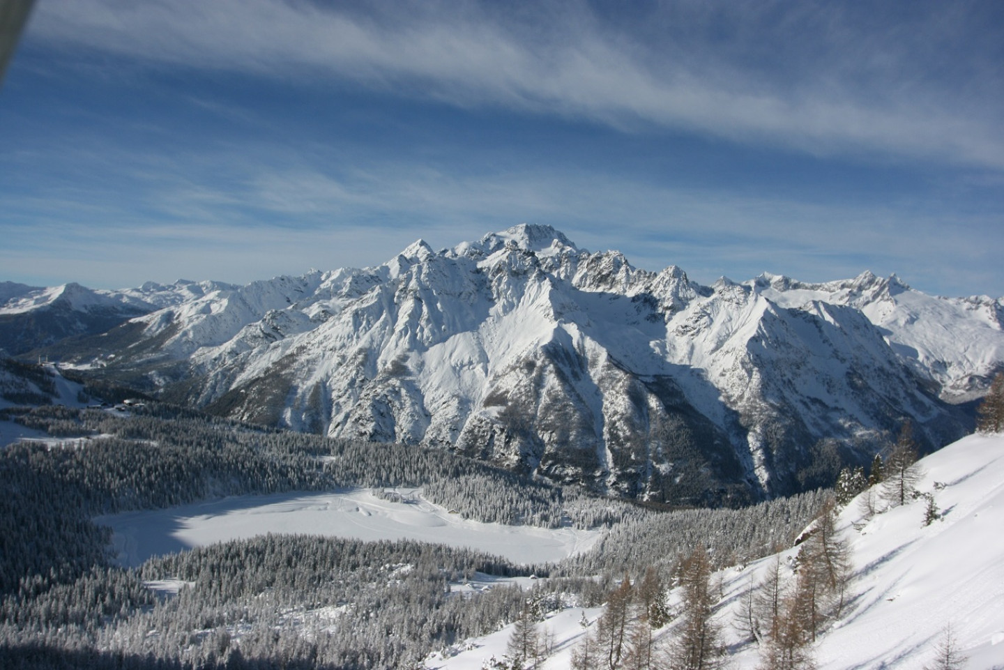 Sci in Valmalenco — impianti del Bernina Resort